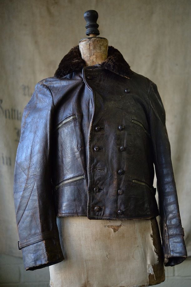 NEW ARRIVAL 1930s German Horsehide Mortorcycle jacket | EXTRA'S