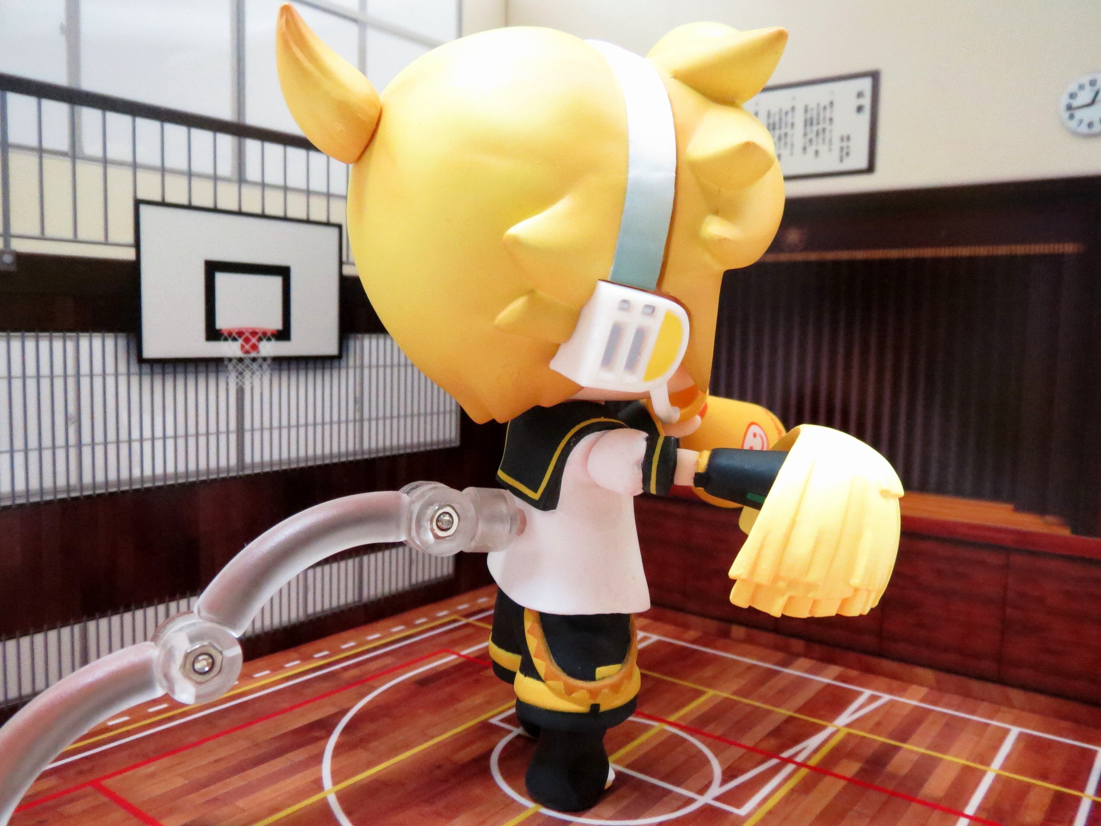 再入荷【190】 鏡音レン 応援Ver. 髪パーツ ショート ねんどろいど