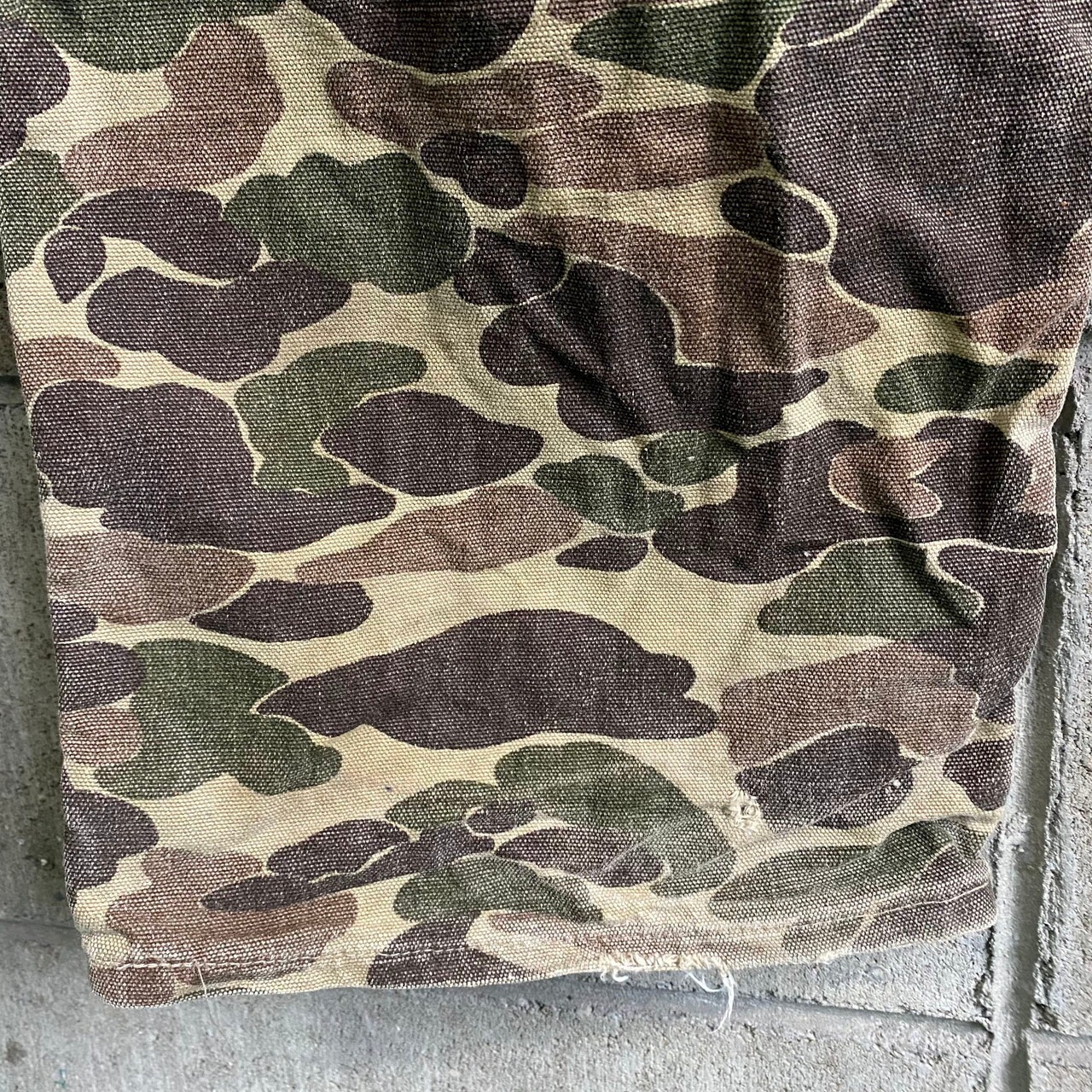 80年代 ビンテージ USA製 Carhartt カーハート ダックハンターカモ 