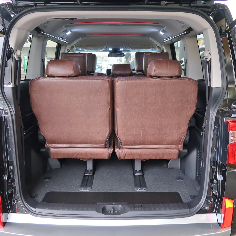 三菱 デリカ D5用 ペンドルトンコラボシートカバー【ブラウンレザー