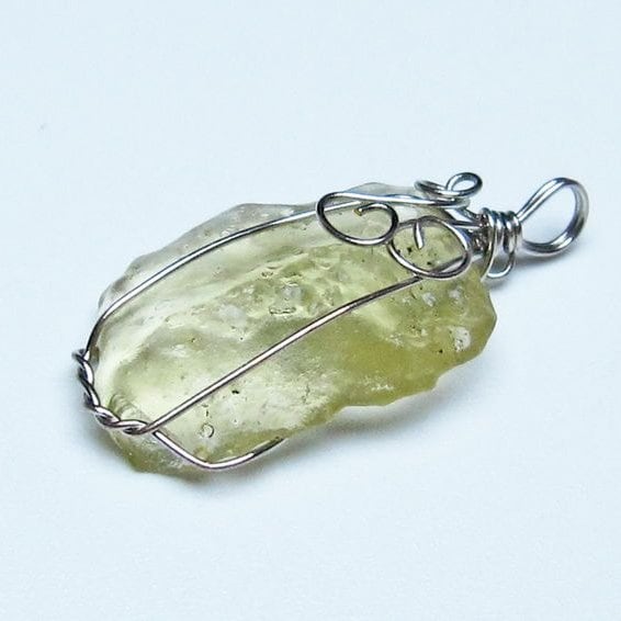 リビアングラス ペンダント 一点物 メール便可 112-13699