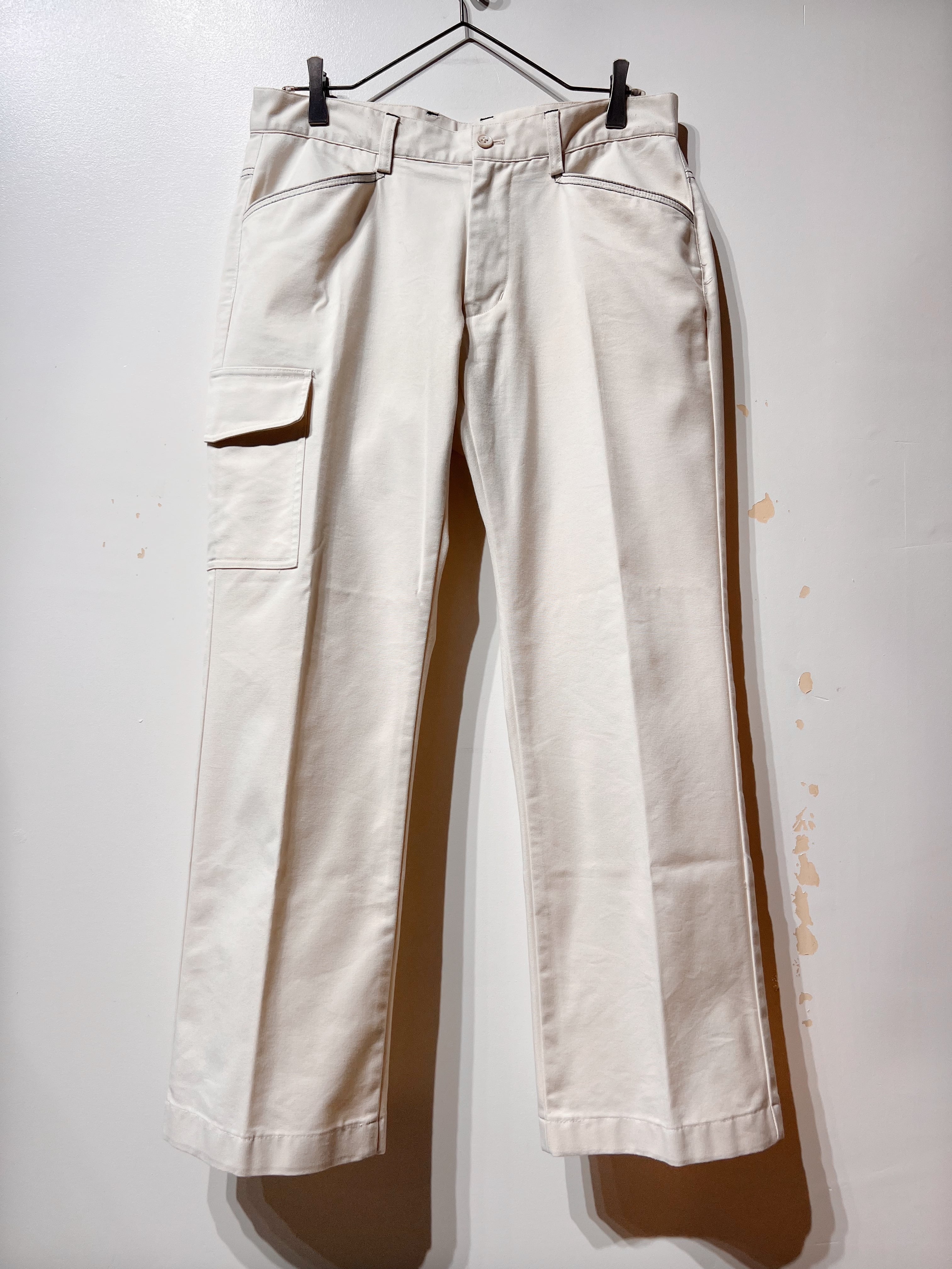 (PT1046)00‘s adidas off white golf pants trousers