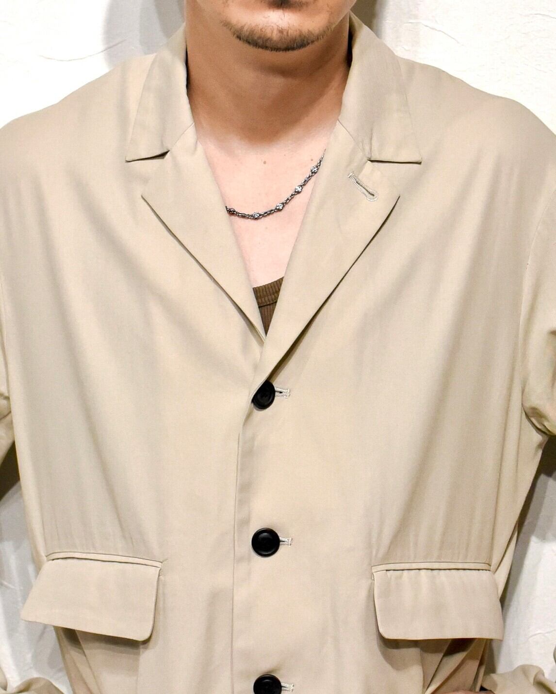 URU - Cotton Gabardine Shirt Jacket (size-1) ¥15000+tax | Kodona Online  Store powered by BASE