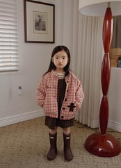 韓国子供服 / 26Autumn / 〖取寄〗Mardi Amber / ポルカワンピース / キッズ服 *XS~XXL*