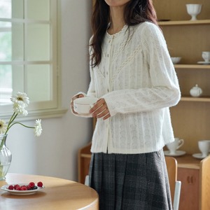 かぎ編みレースブラウス W01021