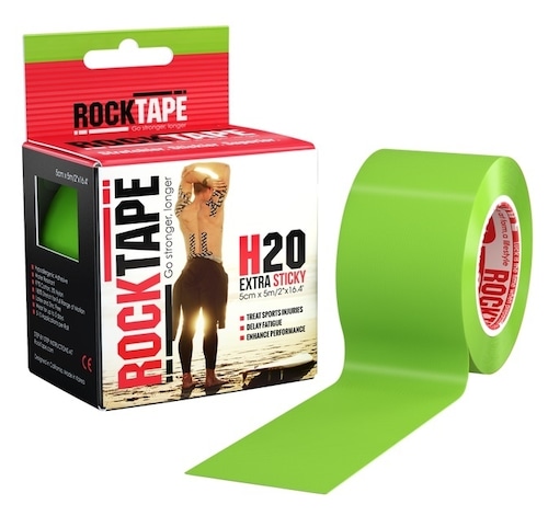 ロックテープH2O（耐水性PRO）ライムグリーン / ROCKTAPE H2O Lime