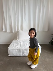 ペッパー / PEPPER / ペッパーボーダーTシャツ / 韓国子供服 / キッズ / 26winter〖取寄〗*XS~XL*