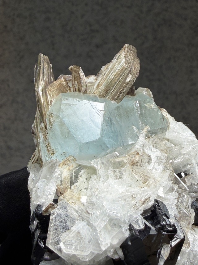 アクアマリン×ブラックトルマリンetc.【ML-0152】アフガニスタン