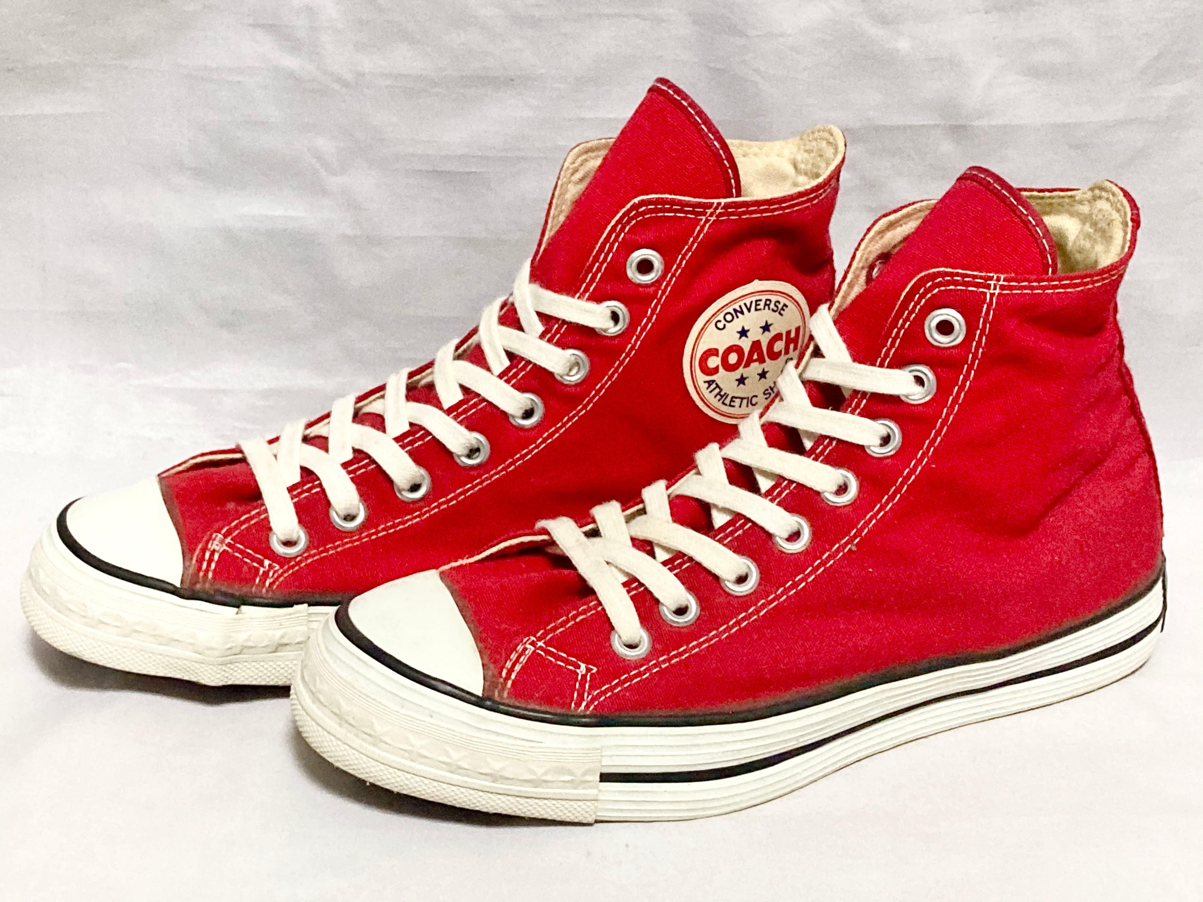 CONVERSE（コンバース） COACH（コーチ）6.5 25cm 赤 70s