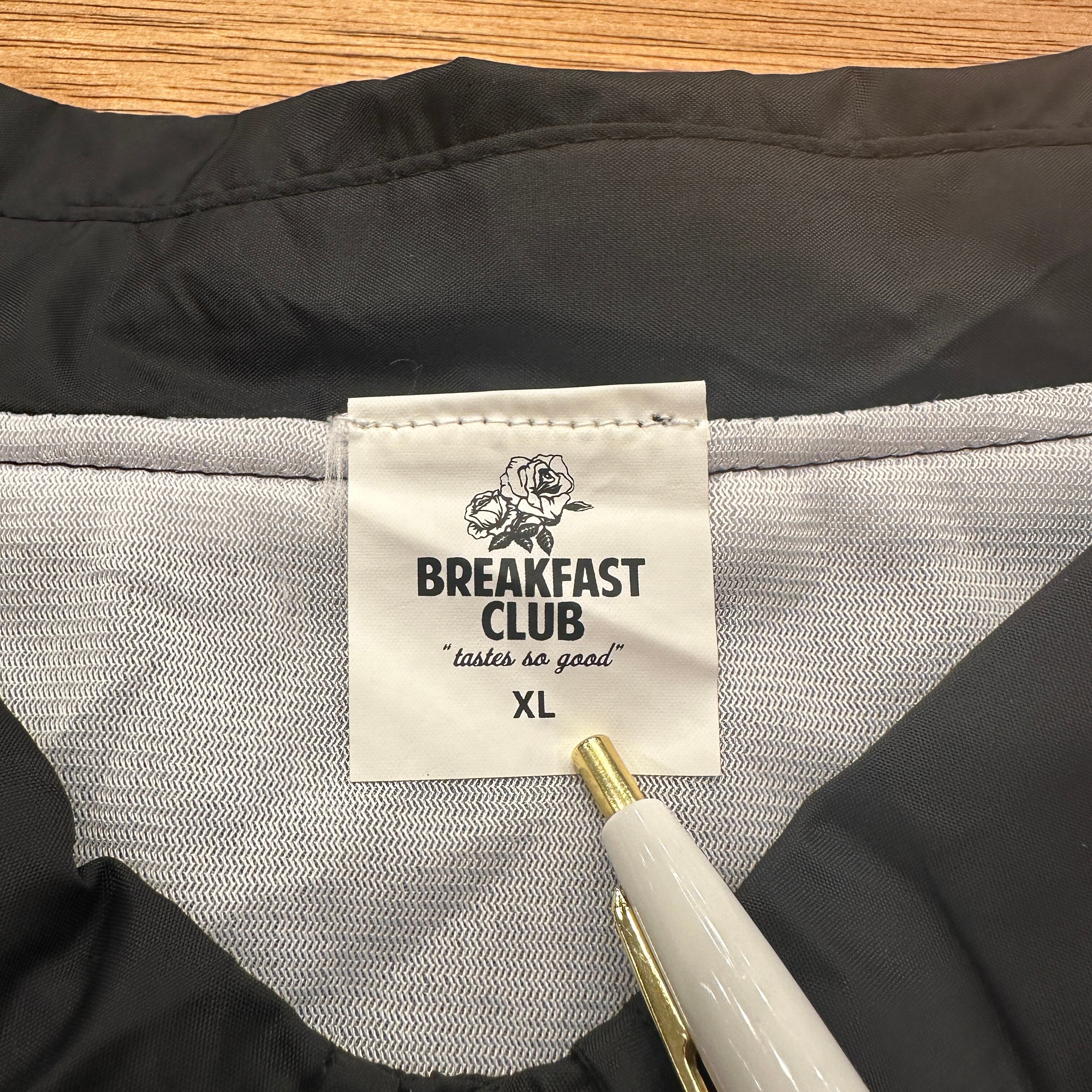 BREAKFAST CLUB NYLON COACH JACKET BLACK | safarionline