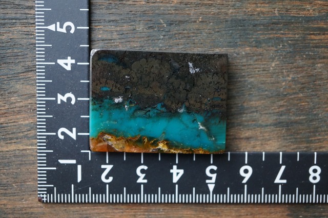 インドネシア産ブルーペトリファイドウッド Blue Opalized Petrified Wood 2120