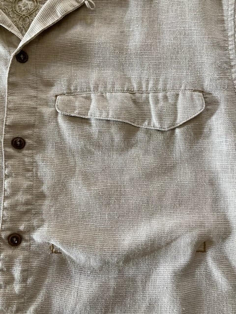 ナチュラルベージュS：00s patagonia パタゴニア リズム ヘンプ混 刺繍