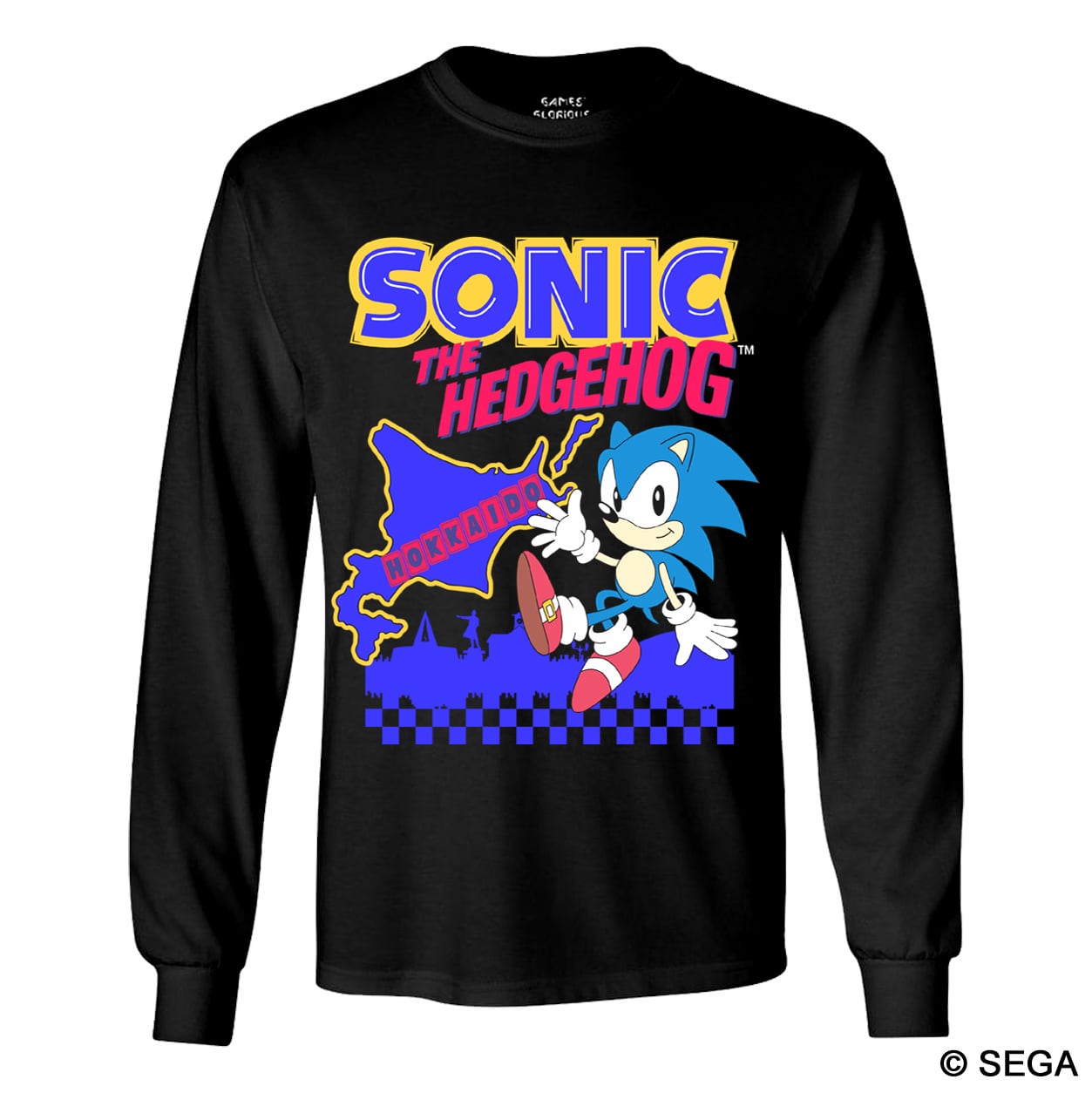 SONIC THE HEDGEHOG x HOKKAIDO ロングTシャツ / 全3色