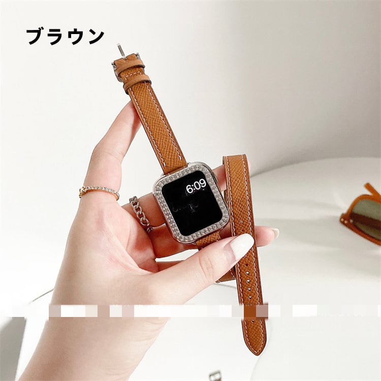 So-3アップルウォッチカバーケースApple Watchレザーバンドベルト