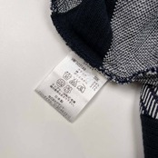 LANVIN SPORT ランバン スポーツ ボーダー柄 コットン ニット ベスト サイズ 40