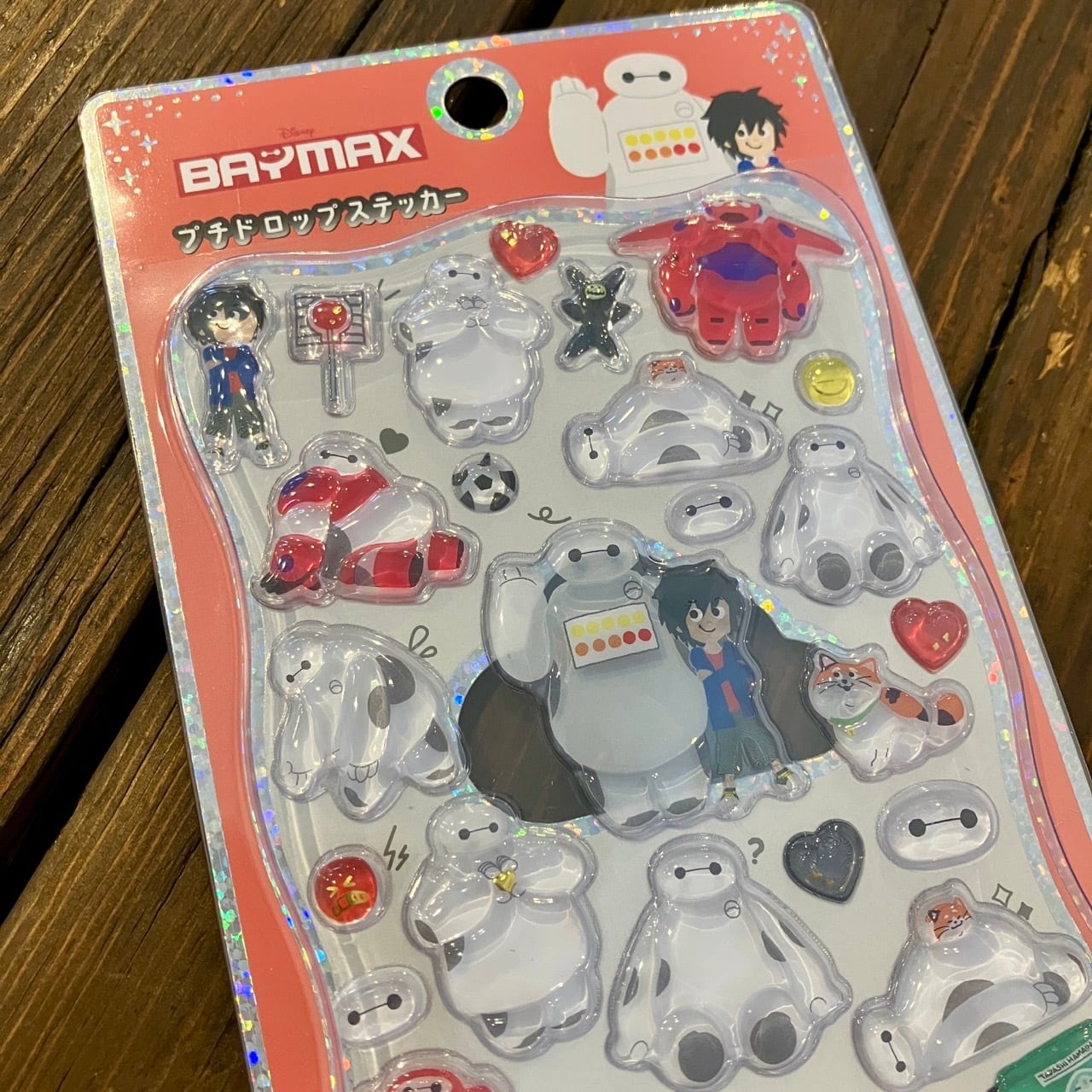 ディズニー ベイマックス プチドロップステッカー CA10 | マスキング