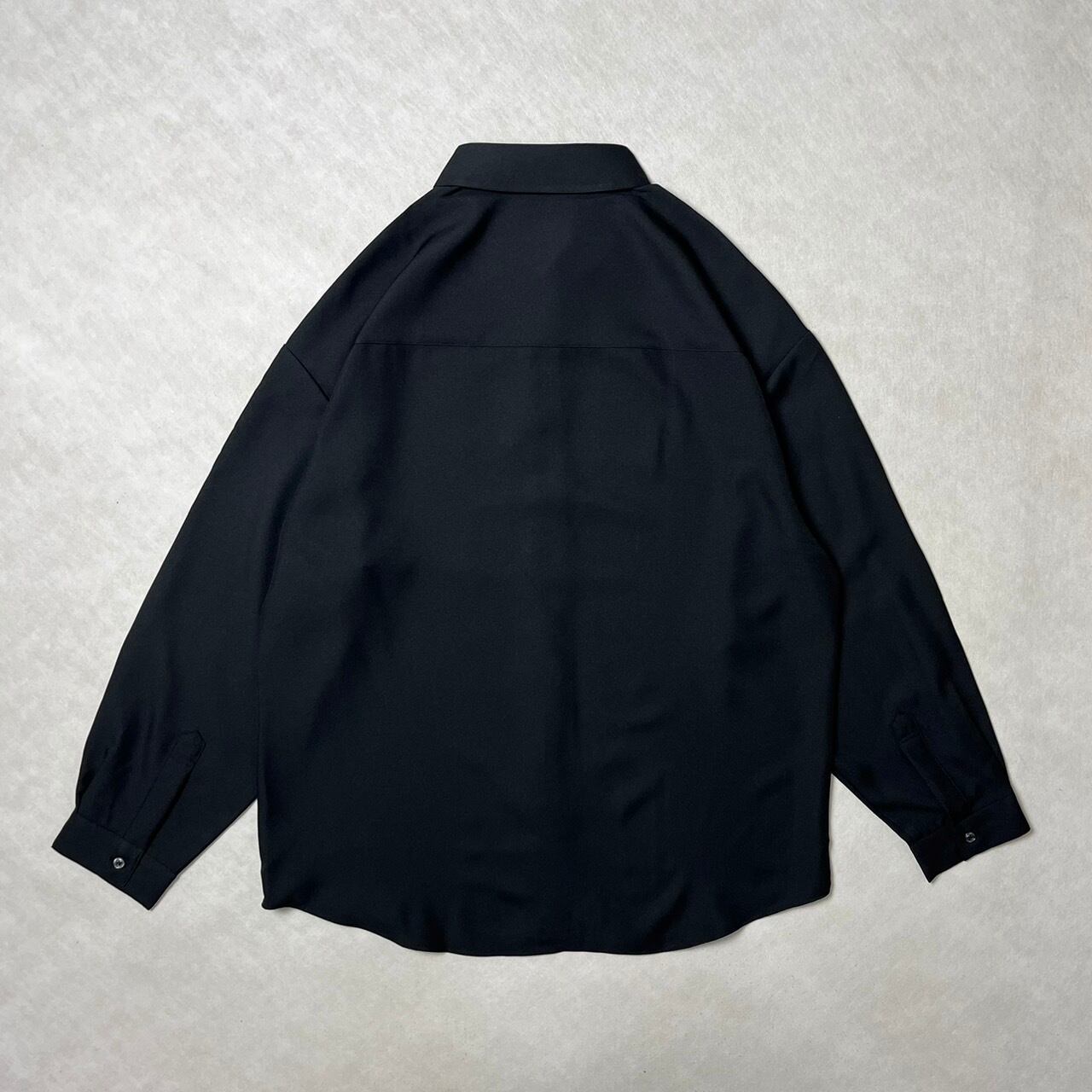 日本製】【定番】リフラクスとろみシャツ ルーズフィット CIAO 221-00