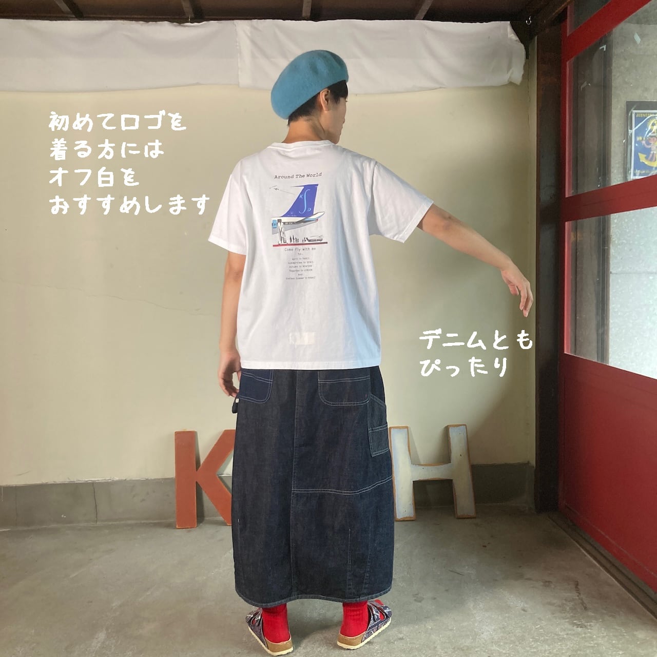 デニム クルーネックシャツ 半袖快晴堂 デニム クルーネックシャツ 半袖快晴堂 【公式通販】