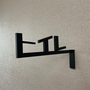 【お店サイン】　トイレサイン レトロなカタカナ　アイコン　アクリル製　突き出しタイプ