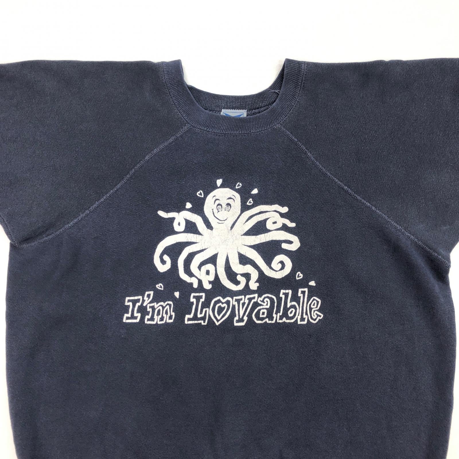 ARTEX 60年代 S/S SWEAT I'M LOVABLE ネイビー サイズ：L | 古着屋