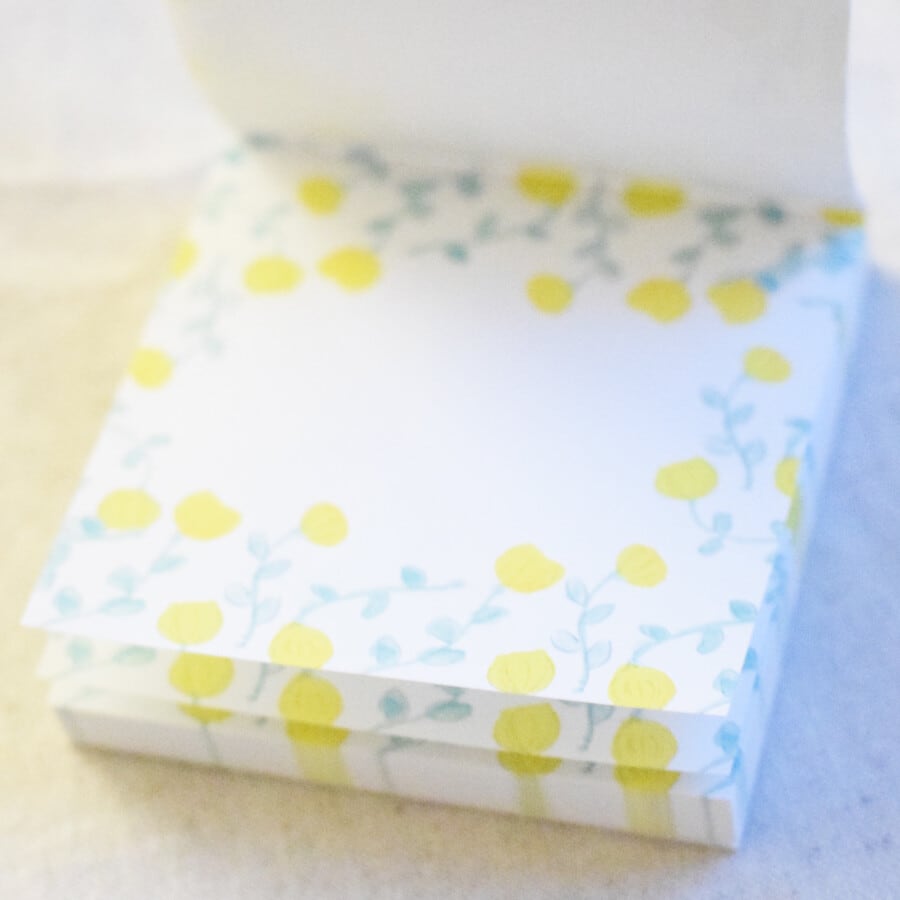 星燈社 ゆきどけ ブロックメモ SE01