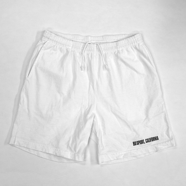 Mid-Length Shorts (White)