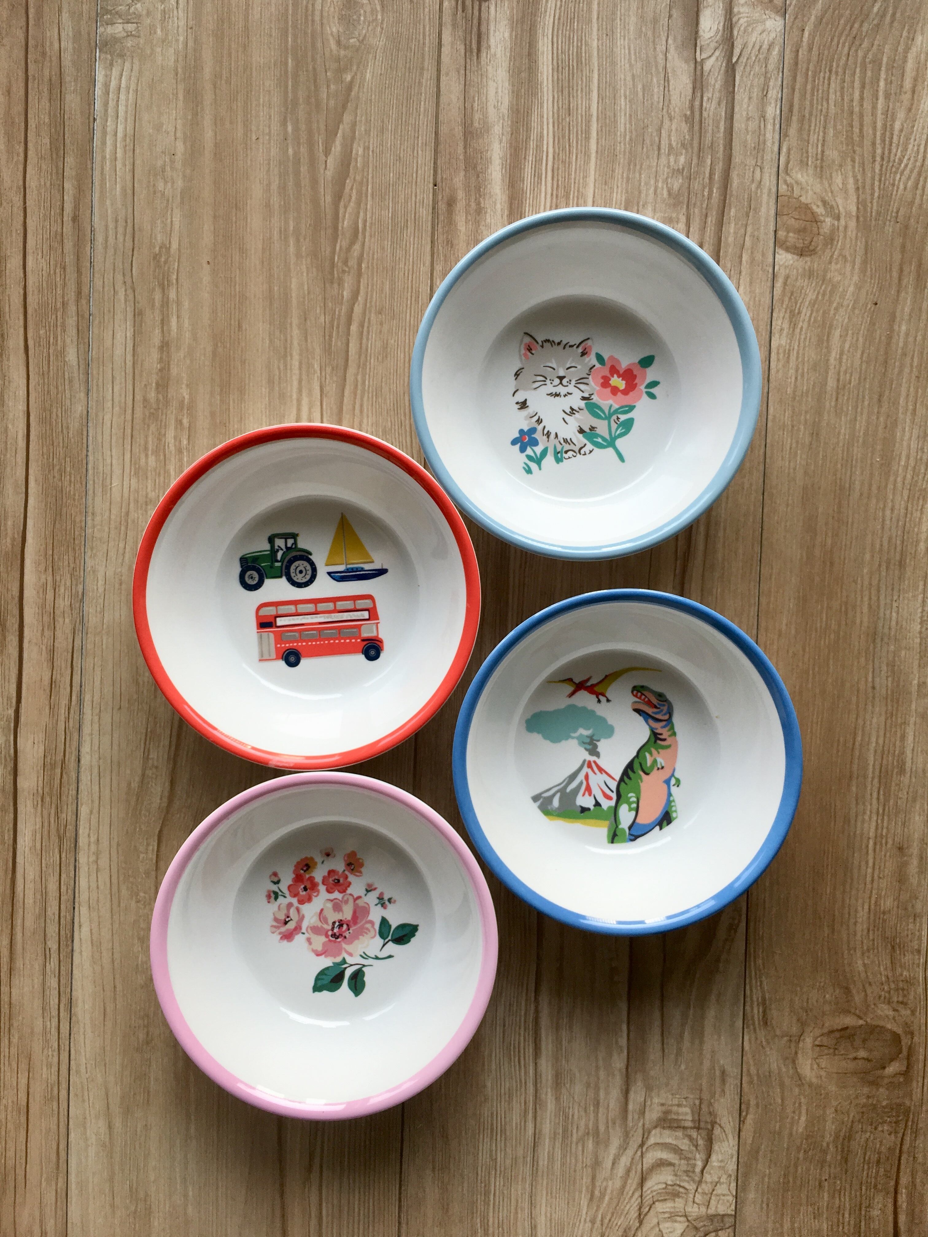 Cath Kidston［キャスキッドソン］ メラミン食器 子猫柄 ボウル ベビー