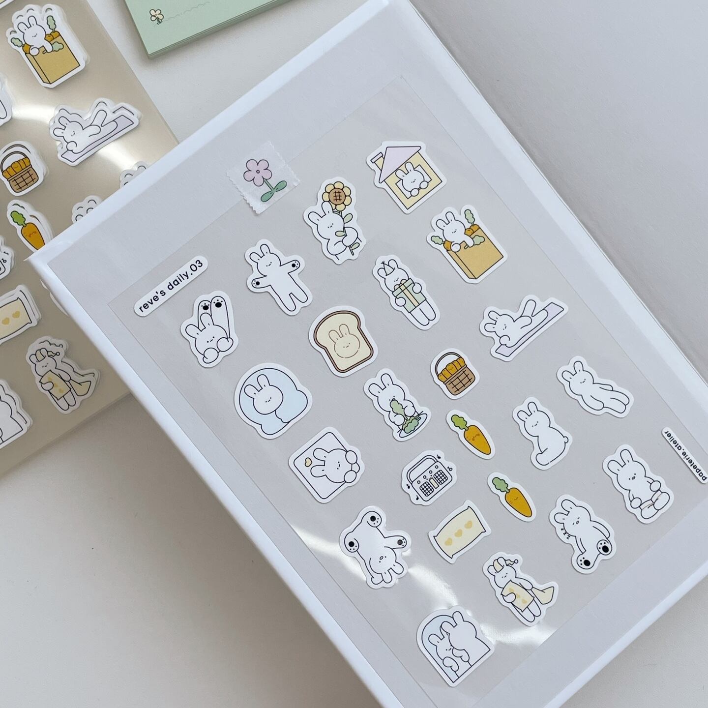 papeterie.atelier 〔 reve’s daily03 sticker〕