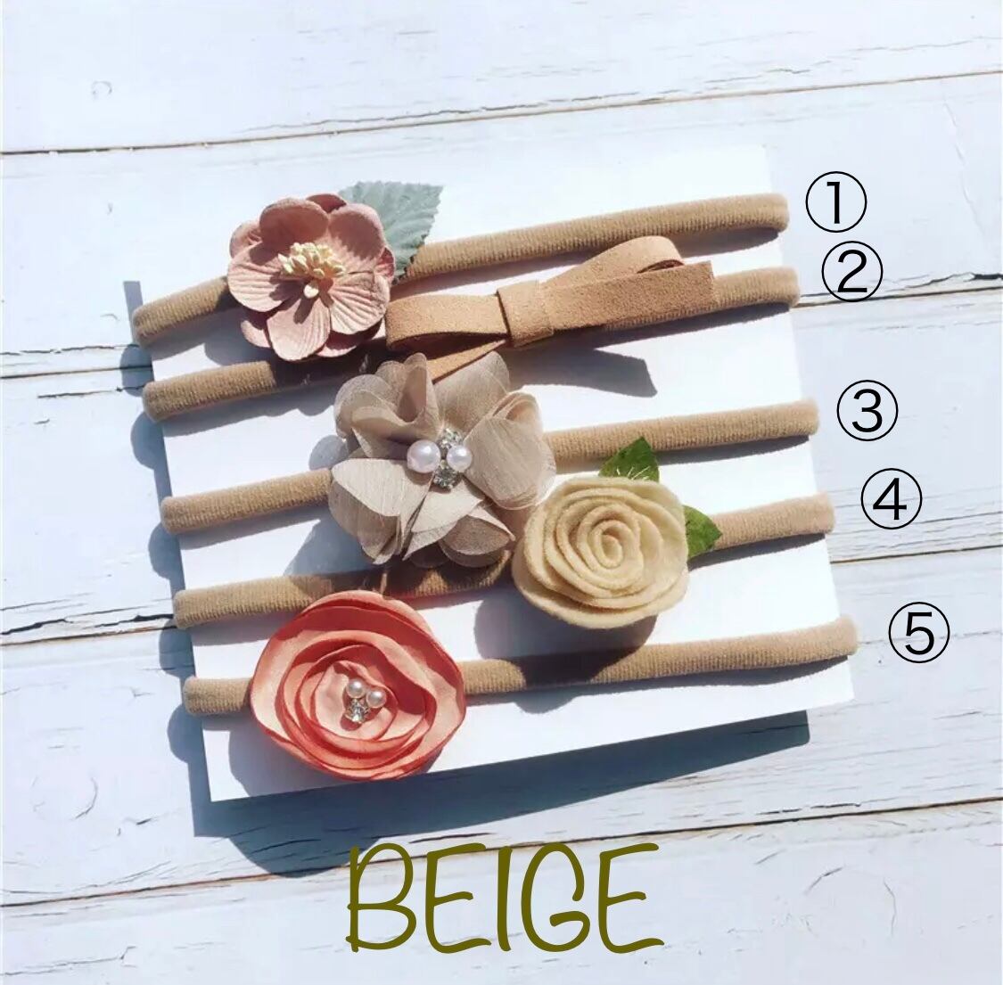 フラワー&エンジェルヘッドバンド》》》》》》》》》》》》海外子供服 カチューム ヘアバンド フラワー インポート ヘアアクセサリー 女の子 ベビー