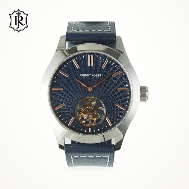 JOHNNYROGER メンズ腕時計 フライングトゥールビヨン Jigenn ⼿巻き JRJSB8151 45mm ステンレス無垢