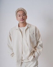 【#Re:room】WAFFLE OPEN COLLAR SHIRTS［RES124］