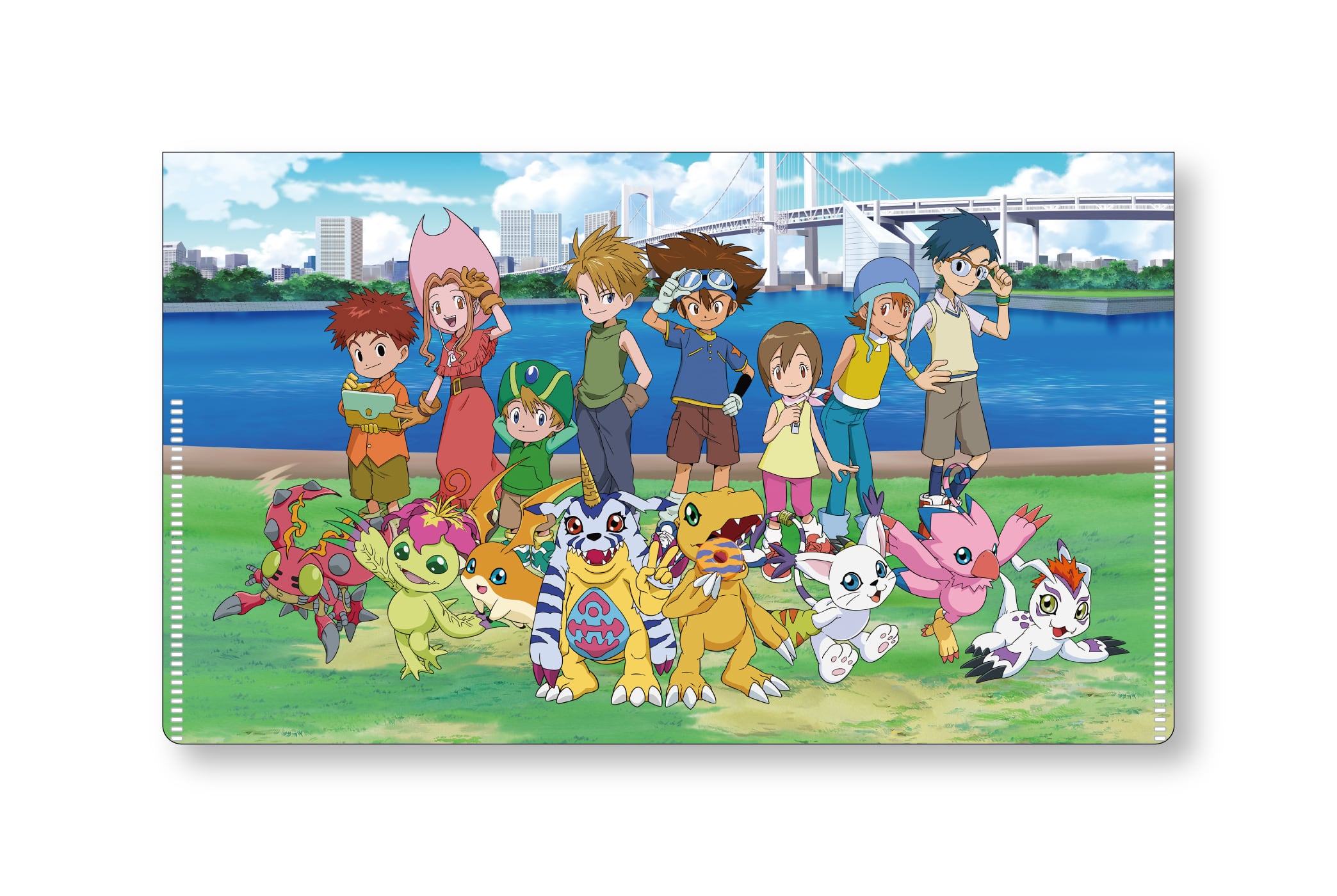 お台場メモリアル追加　デジモンアドベンチャー　非売品　色紙クリアファイルポスカ デジモンアドベンチャー -お台場メモリアル2020- マスクケース | FEEL