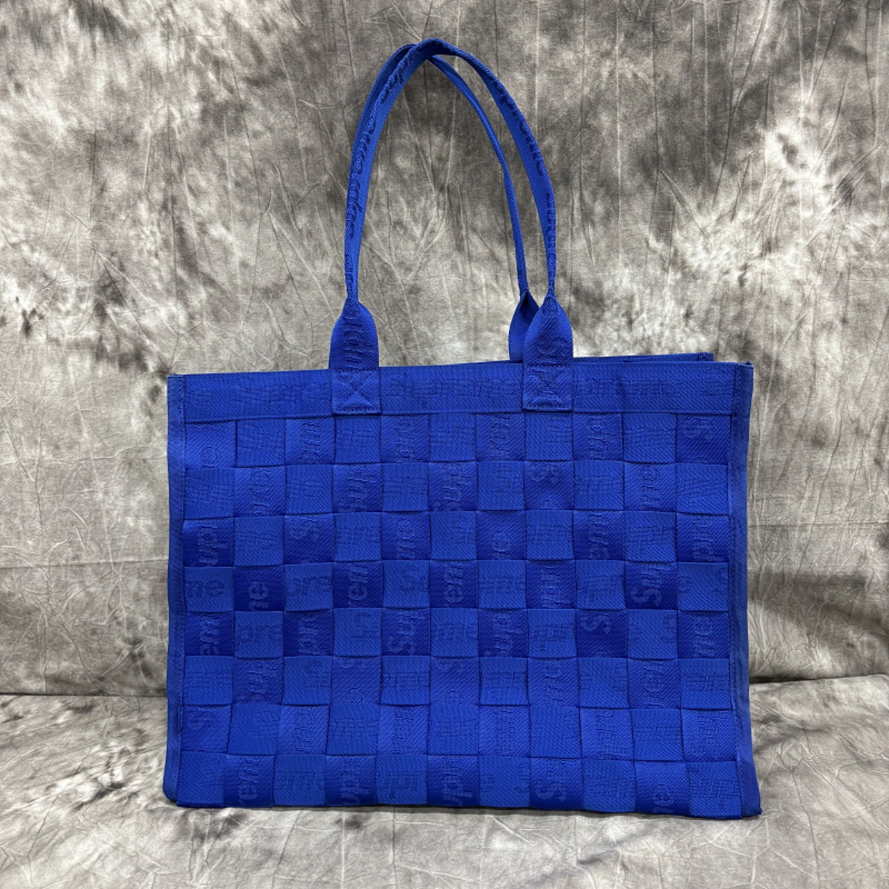 Supreme/シュプリーム【24SS】Woven Tote Royal/ウーヴン トート 