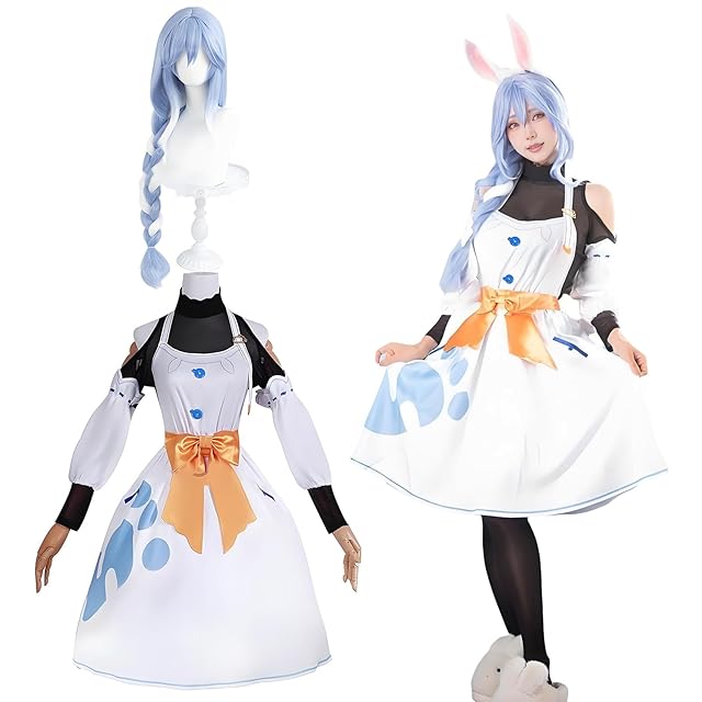 神併良品] ぺこママ コスプレ ウィッグ付き ぺこらマミー VTuber