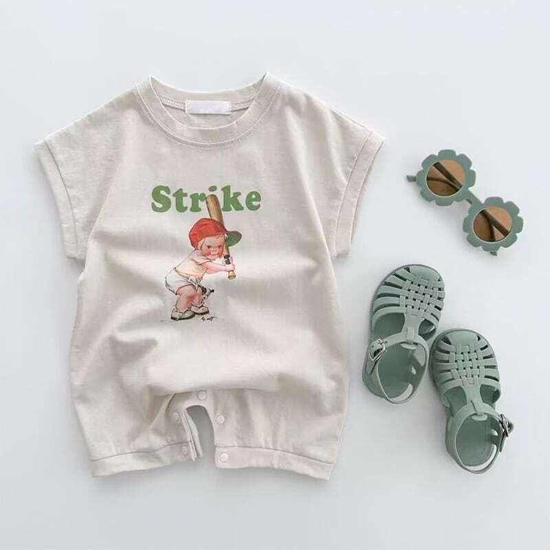 BABY】strikeアメリカ風ロンパース | Betty