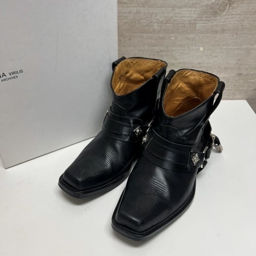 TOGA VIRILIS トーガビリリース WESTERN BIKER SHORT BOOTS 