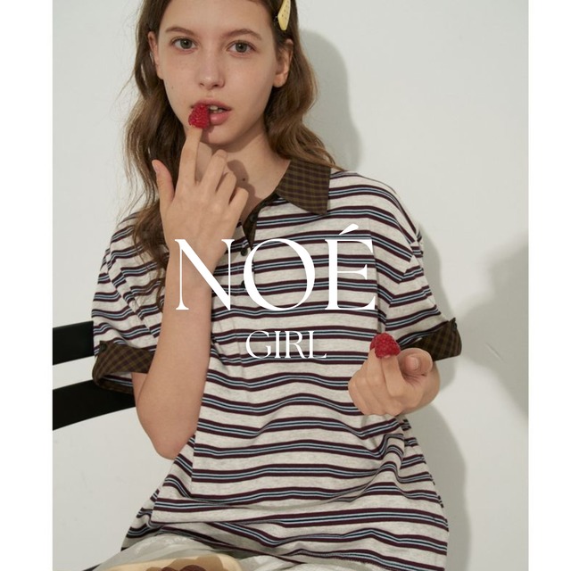 border polo tee