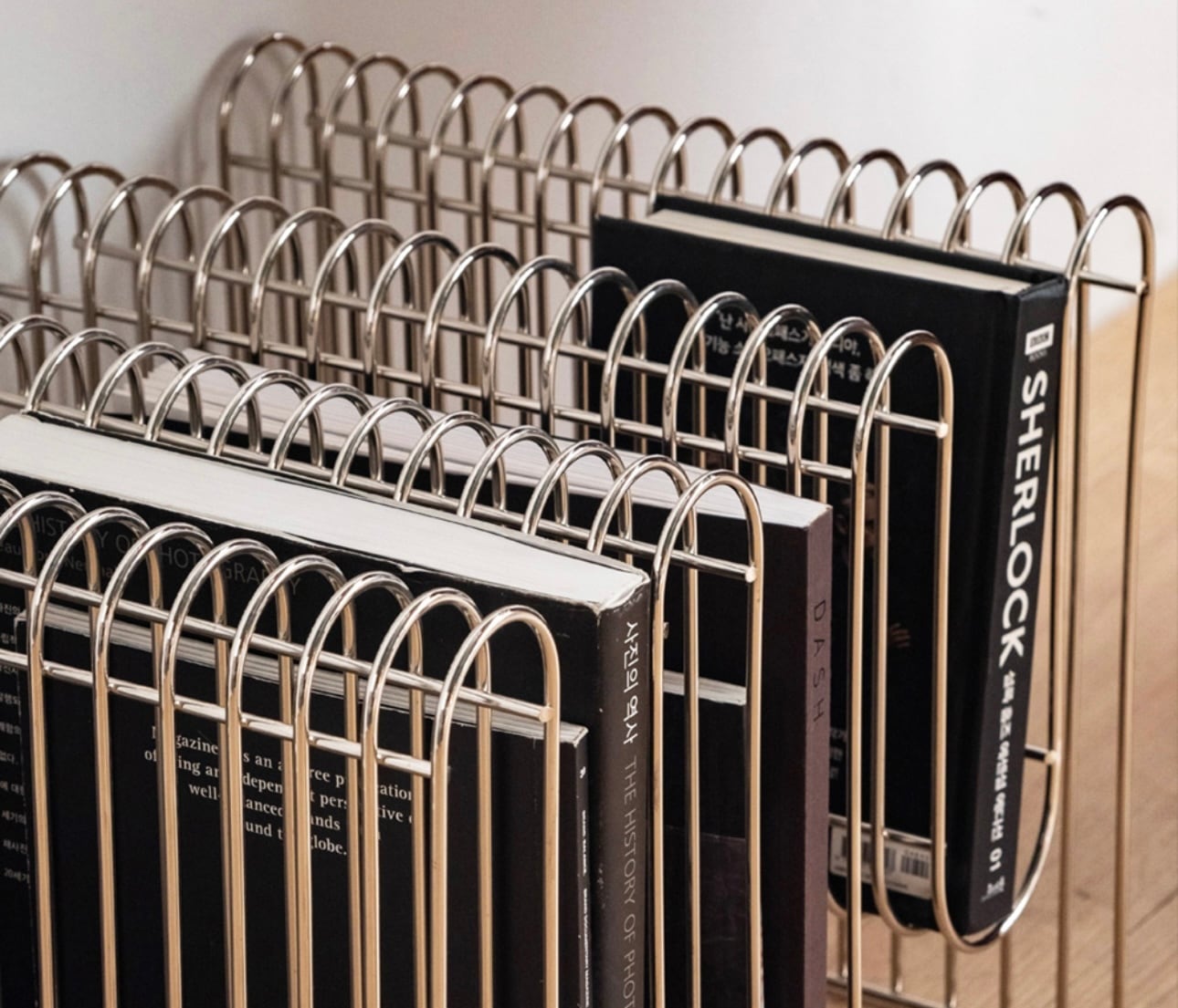 wire magazine rack / ワイヤー マガジンラック LP スタンド サイド