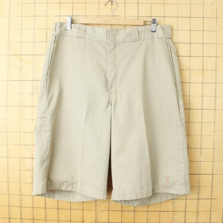 USA Dickies ディッキーズ チノ ショートパンツ ベージュ W36相当