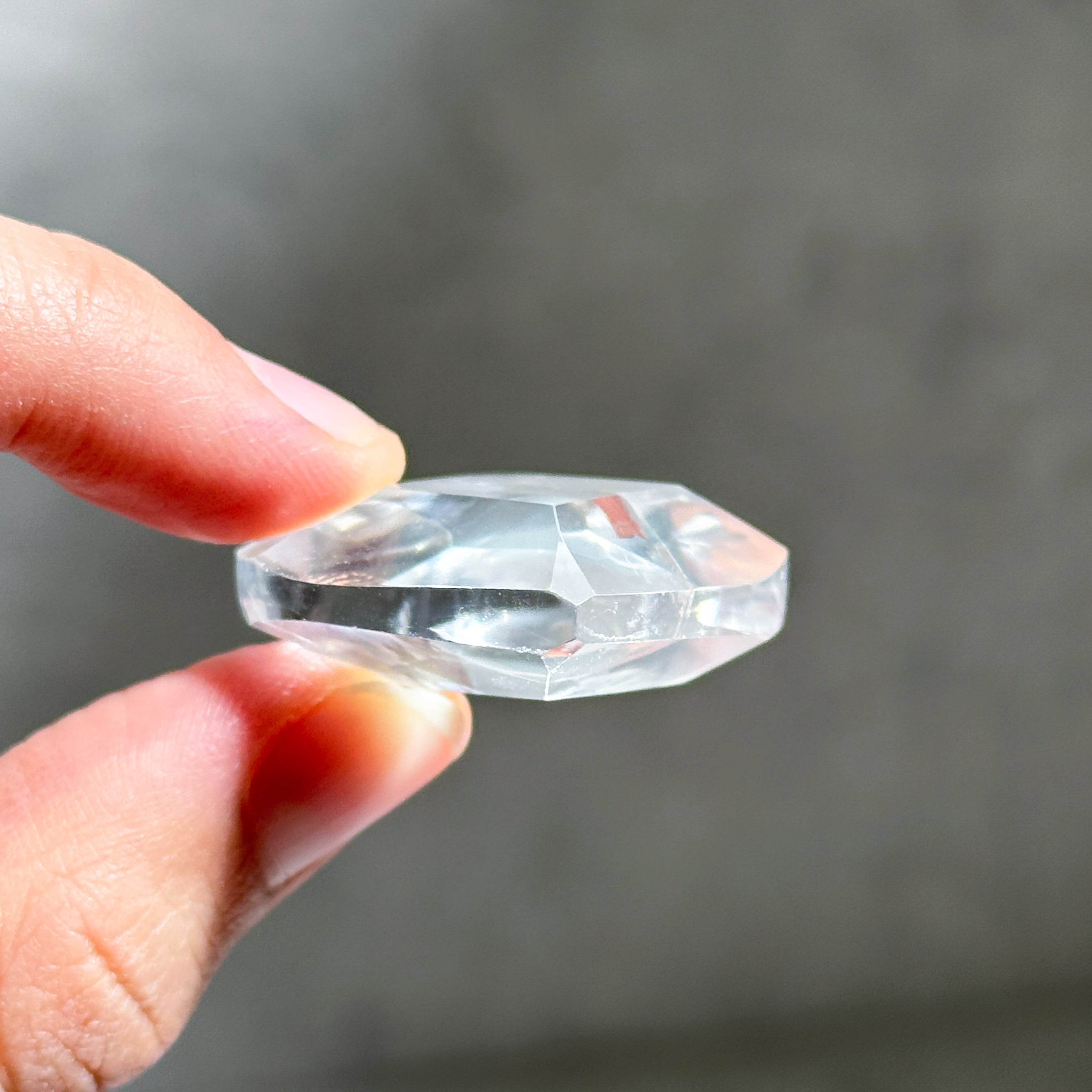 バイーア産レムリアンクォーツ ファセットハート01◇ Lemurian Quartz
