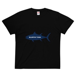 【BLUEFIN TUNA】クロマグロ（シルエット）半袖Tシャツ