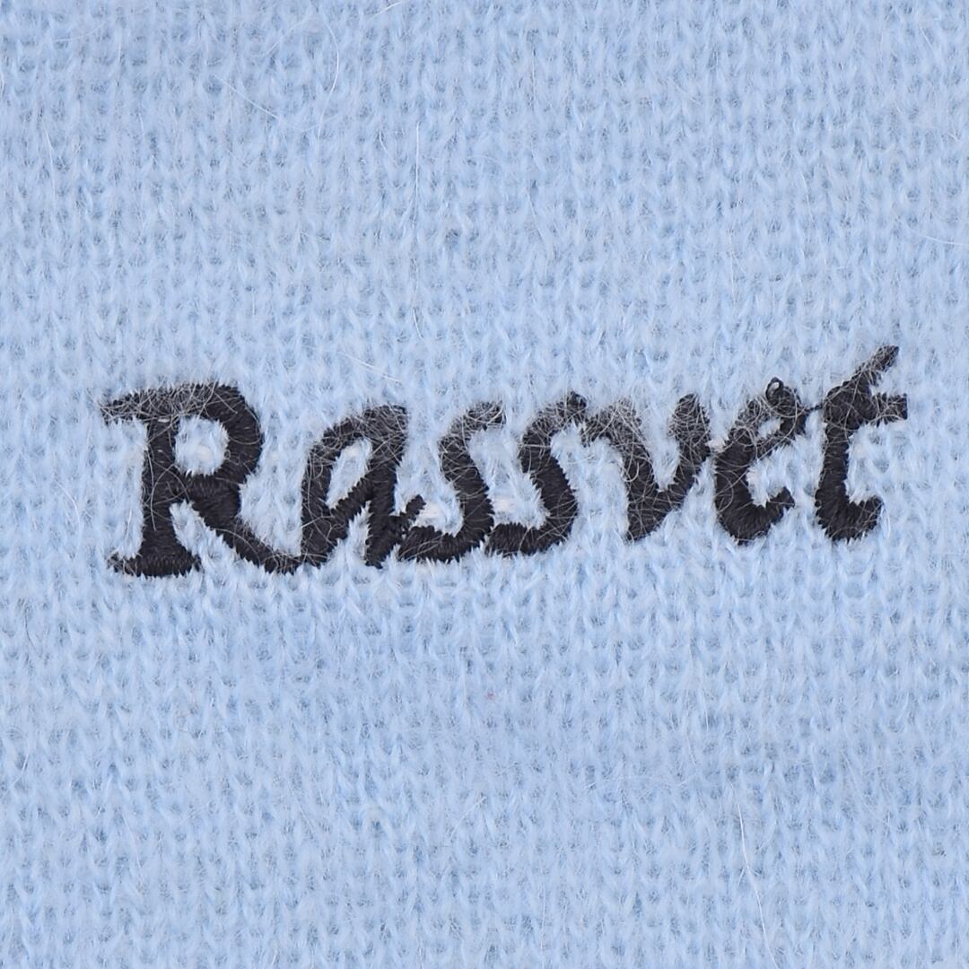 RASSVET】MEN RASSVET CARDIGAN KNIT(BLUE) | AYIN