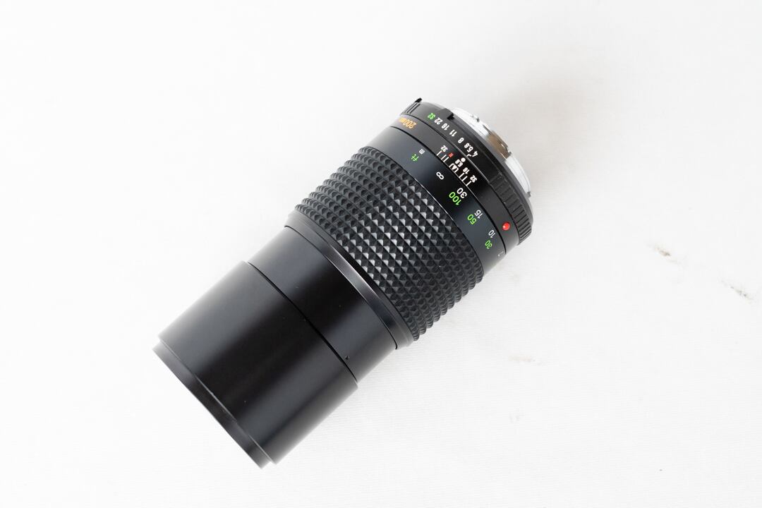 MINOLTA MD TELE ROKKOR F4 200mm 【2006C40】 | studio 令宮 -REIGU-