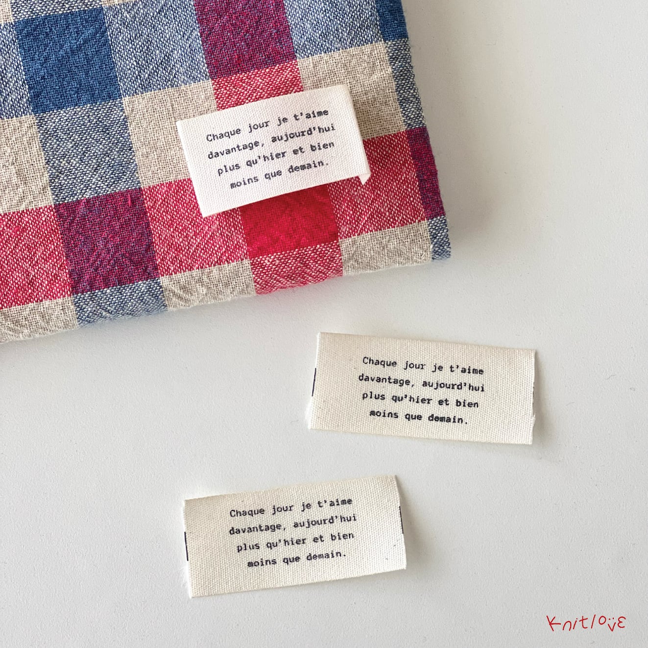 布タグ・ハンドメイドタグ | Knitlove