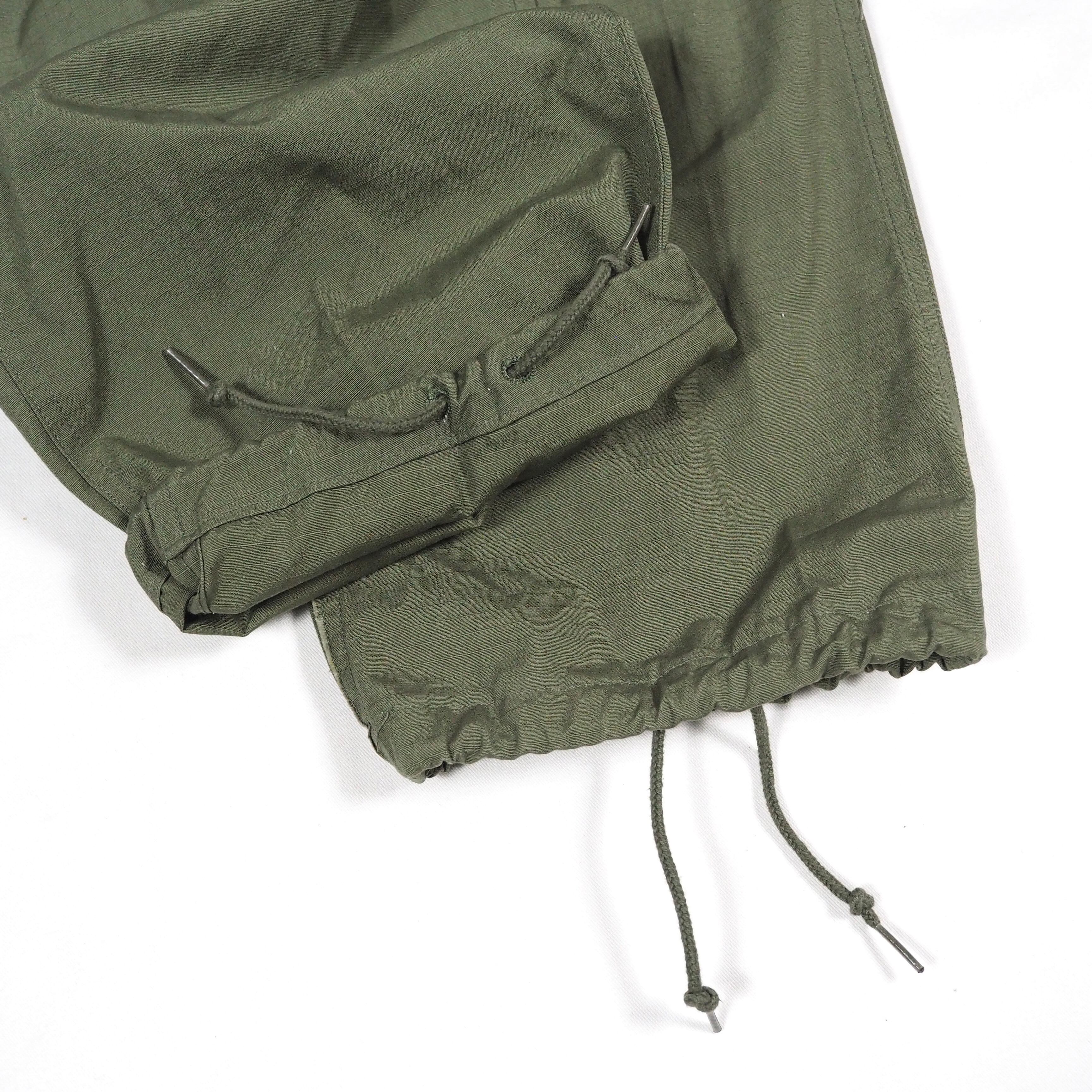 Mint】60's U.S.ARMY Rip stop poplin Jungle fatigue pants Small