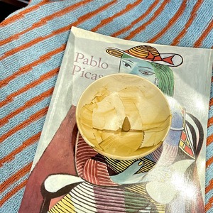 Vintage Natural stone tray #611