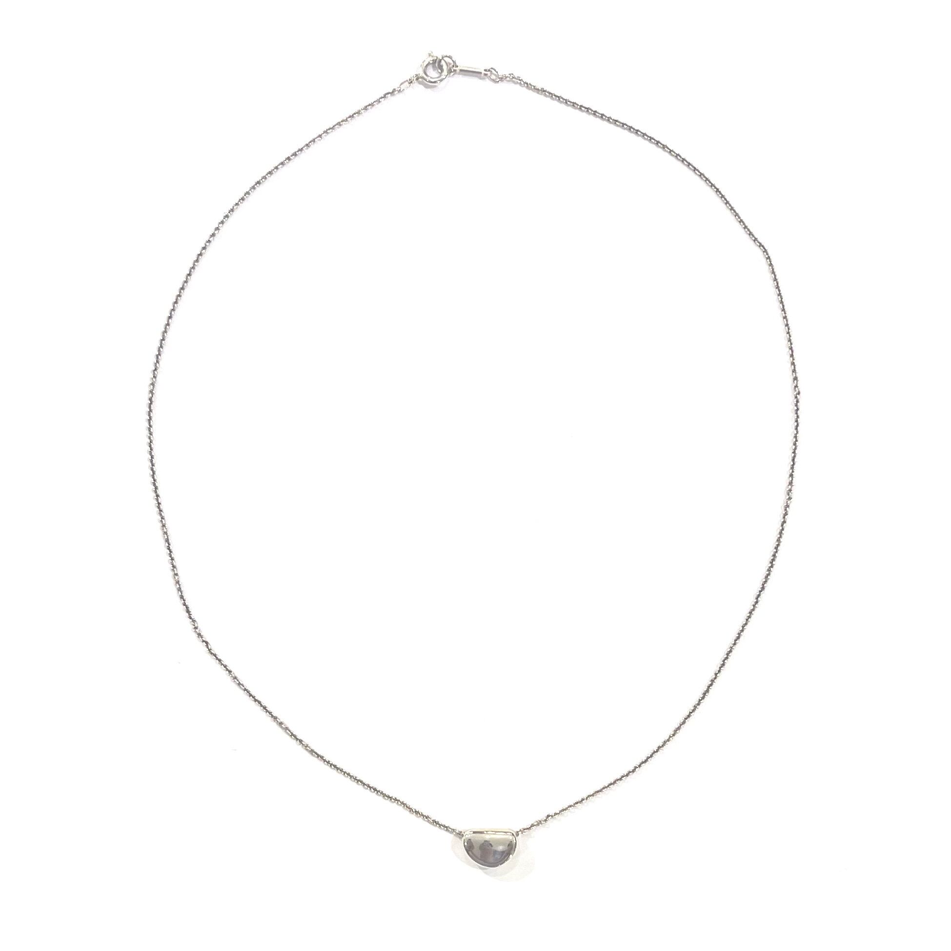 TIFFANY&CO.】2462 幸福ミニビーン ネックレス／Elsa Peretti／自然美