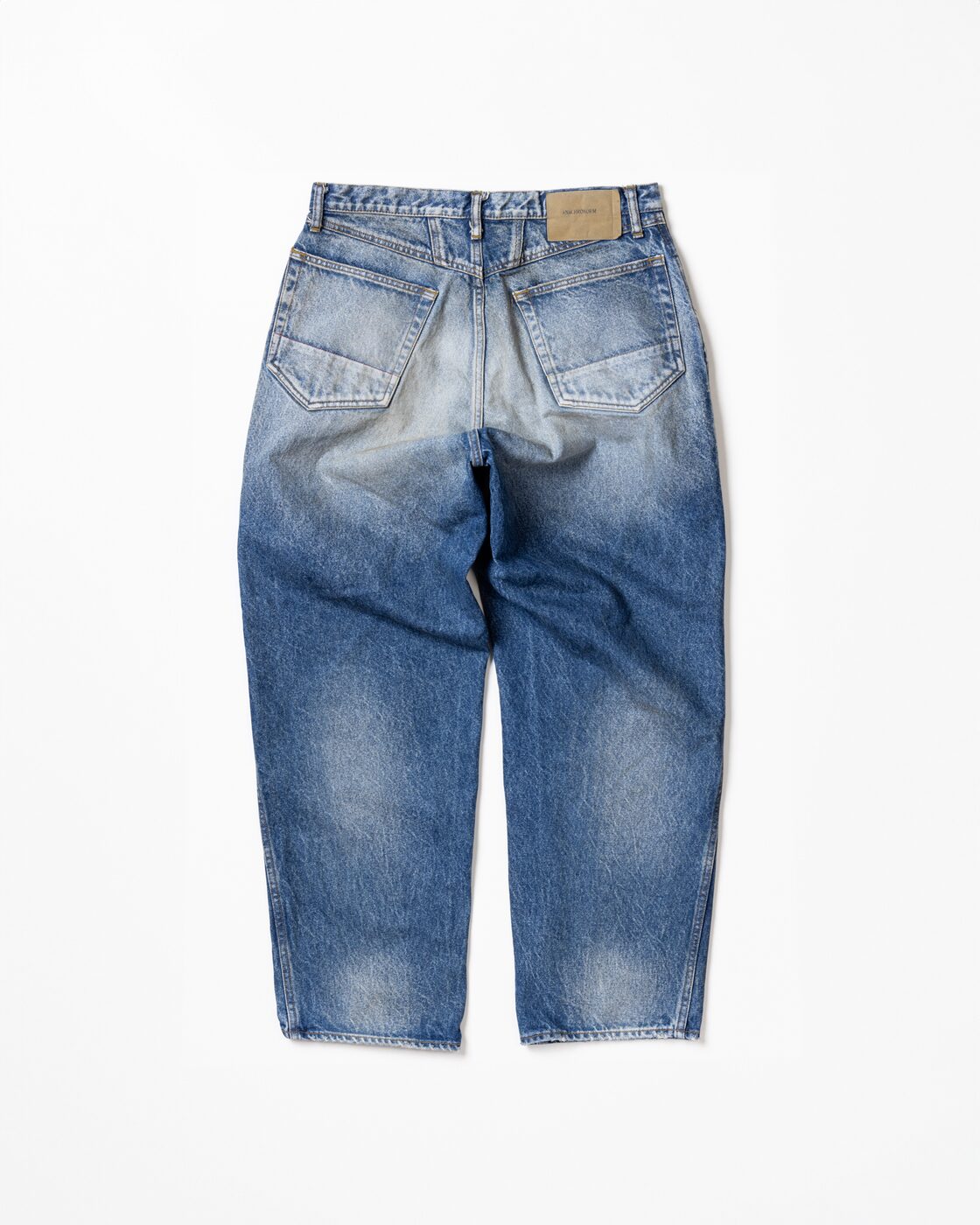 ANACHRONORM/アナクロノーム FRONT YORK WASHED DENIM PANTS (AGING 