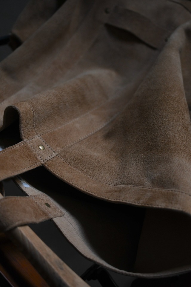 SEVEN BY SEVEN / LEATHER TOTE BAG (Sand Beige)