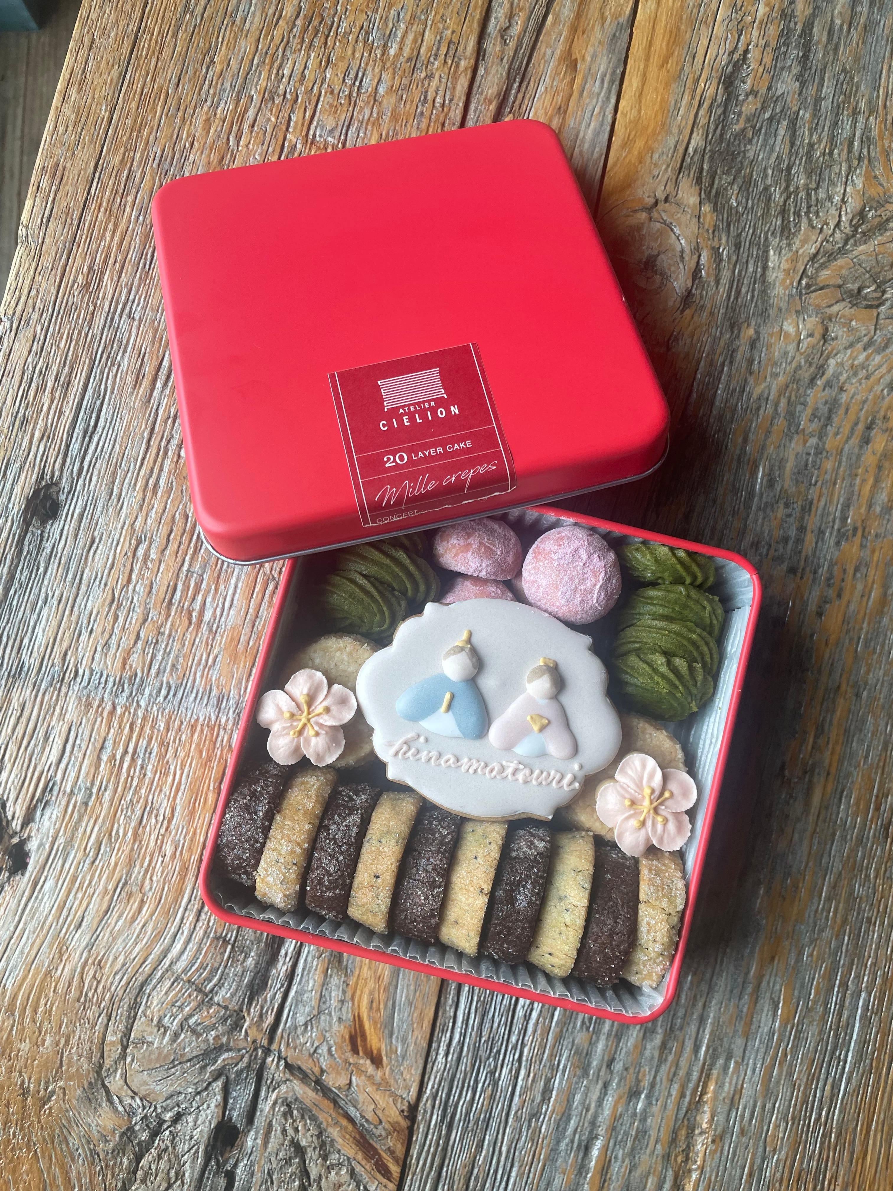 ピオフィ クッキー缶 楊 クッキー缶ひなまつり | Atelier Cielion / アトリエシエリオン
